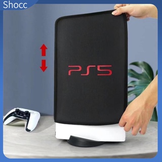 Shocc ผ้าคลุมเกมคอนโซล กันน้ํา กันฝุ่น ซักล้างได้ อุปกรณ์เสริม สําหรับ Ps5