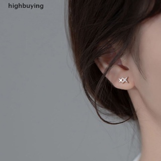 [highbuying] 1 คู่ แฟชั่น ดาว เพทาย ต่างหูสตั๊ด สําหรับผู้หญิง กระดูกอ่อน กระดูกหู กระดูกหู เล็บ เครื่องประดับ ของขวัญใหม่ พร้อมส่ง