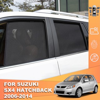 ม่านบังแดดแม่เหล็ก ด้านหน้า และด้านหลัง สําหรับ Suzuki SX4 Hatchback EY 2005-2014