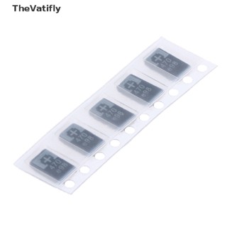 [TheVatifly] ตัวเก็บประจุแทนทาลัม โพลิเมอร์ 2R5TPE470M9 470 2.5V 470UF SMD 5 ชิ้น