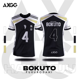 พร้อมส่ง เสื้อเชิ้ต ลายการ์ตูนอนิเมะ Haikyuu Fukurodani Bokuto AXGG