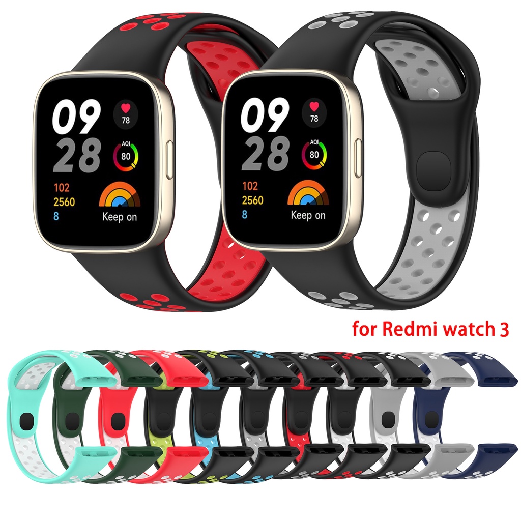 สายนาฬิกาข้อมือซิลิโคน แบบนิ่ม สําหรับ Redmi watch 3 Watch3