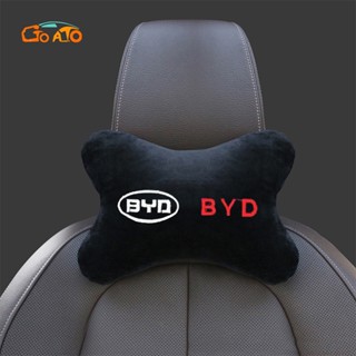 GTIOATO หมอนรองคอในรถยนต์ หมอนรองคอคาร์ซีท ของแต่งรถยนต์ สำหรับ BYD Atto 3 Yuan PLUS Dolphin