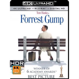 หนัง 4K ออก ใหม่ - Forrest Gump (1994) - แผ่นหนัง 4K UHD (เสียง Eng 7.1 Atmos/ ไทย | ซับ Eng/ ไทย) 4K UHD หนังใหม่