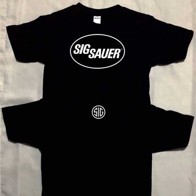 NEW QSเสื้อยืดผ้าฝ้าย Sig Sauer (SIGSAUER422)