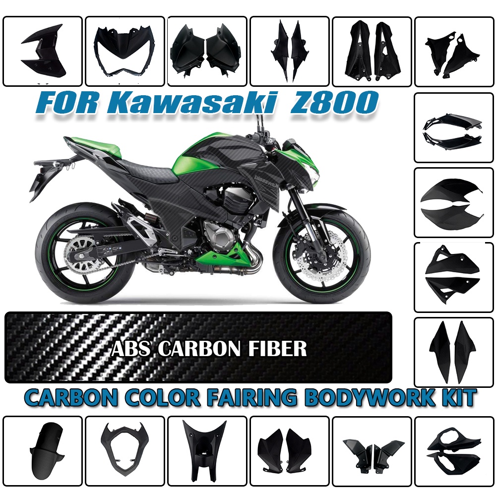 ชุดแฟริ่งพลาสติก ABS สําหรับรถจักรยานยนต์ Kawasaki Z 800 Z800 2013 2014 2015 2016 2017 2018 Z 800 Z8