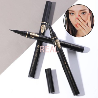 CYREAL Lameila อายไลเนอร์กันน้ำอายไลเนอร์เหลว Slim Pen Long Lasting Classic Black Easy To Wear Eye Makeup Smooth