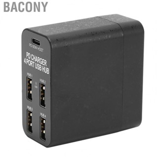 Bacony Charging Station PD65W 5Port Desktop USB  Portable  Type C