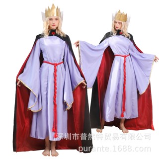 [New product in stock] cos Queens magic mirror cos poison Kings full set of cosplay clothing Snow White Queen cos quality assurance PDQX