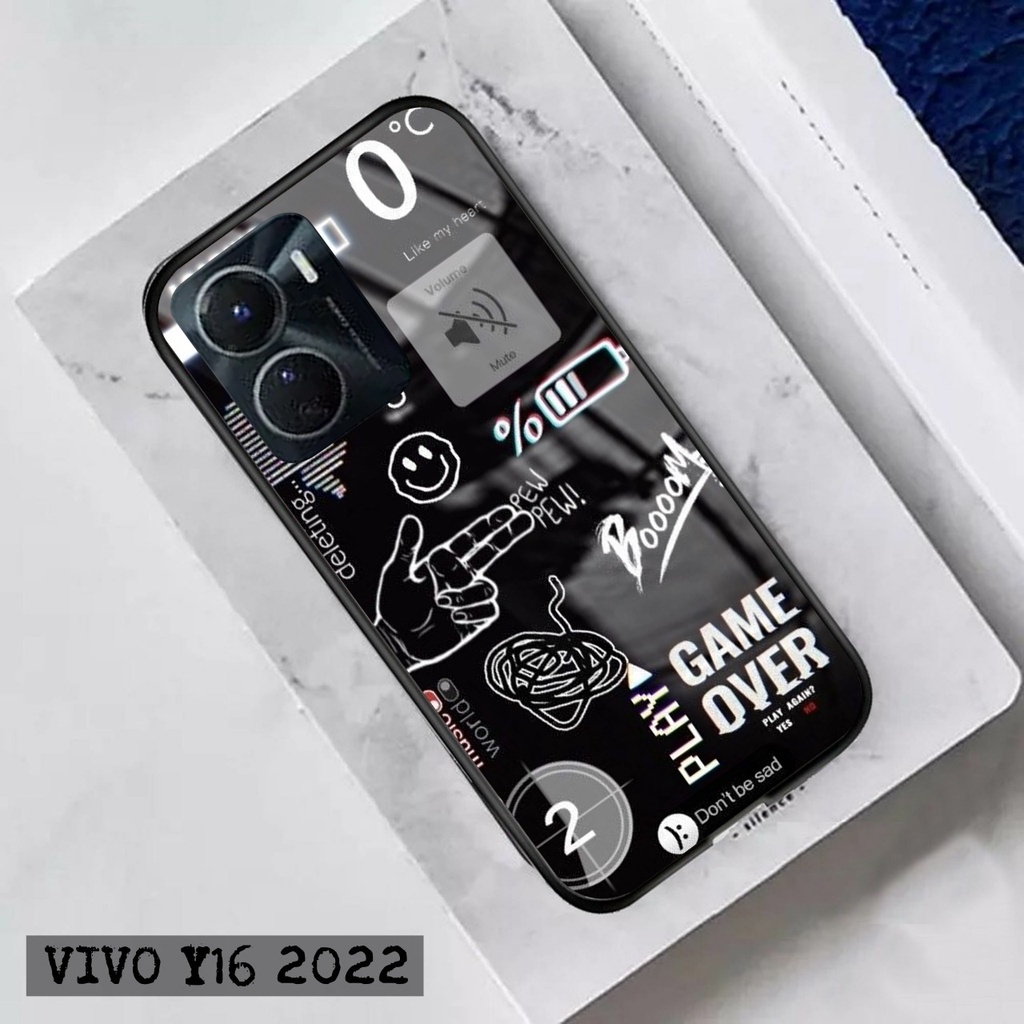 ล่าสุด 2D Glossy Hardcase VIVO Y16 2022 [MC38] VIVO Y16 2022 Motif Case - VIVO Y16 2022 Phone Case -