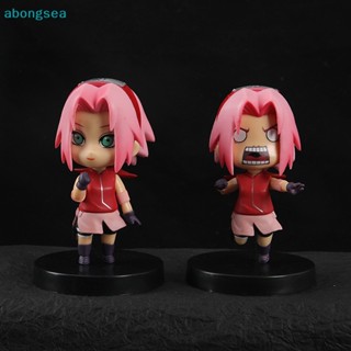 Abongsea ฟิกเกอร์นารูโตะ Q version 31th generation Haruno Sakura PVC ขนาด 10 ซม. ของเล่นสําหรับเด็ก 1 ชิ้น