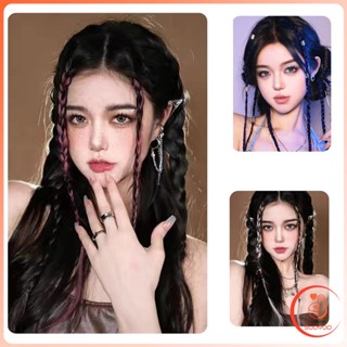 Sudyod กิ๊พผมเปียไฮไลท์  สไตล์ฮิปฮอป  สําหรับผู้หญิง Wig braid