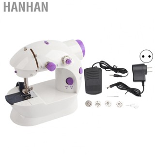 Hanhan Portable Electric Sewing Machine  Save Space Mini Sewing Machine  for Gifts