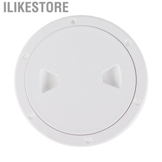 Ilikestore Deck  Pre‑Drilled Holes Hatch Access Hole Reinforced Design 6in Round White for Marine for Yacht