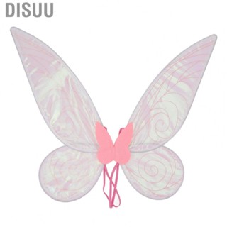 Disuu False Elf Wing  Lightweight Cute Metal Frame Translucent False Angel Wing  for Birthday