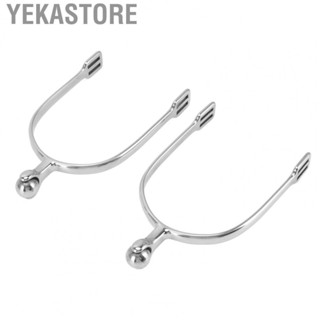 Yekastore Equestrian Gear Spurs Rustproof Horse Spurs for Outdoor Garden