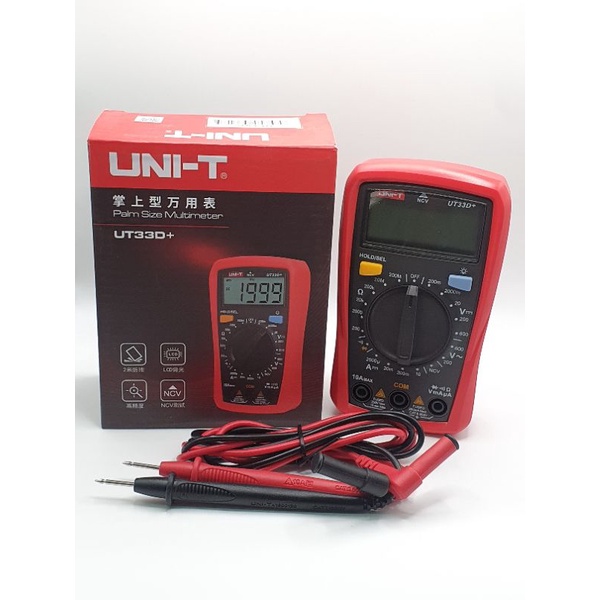 UNI-T มัลติมิเตอร์ดิจิตอล UNI-T UT33D+ onebanmor ของใหม่มือ1