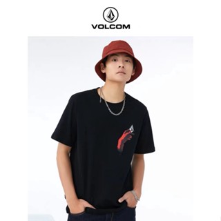 เสื้อยืดแขนสั้น พิมพ์ลาย VOLCOM สําหรับผู้ชาย1322102