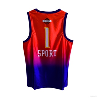 SY3 Phoenix Suns Booker No.1 Jersey Basketball Sports Vest Unisex Fans Edition Plus Size YS3