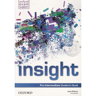 Bundanjai (หนังสือเรียนภาษาอังกฤษ Oxford) Insight Pre-Intermediate : Students Book (P)