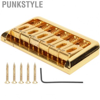 Punkstyle Electric Guitar 6 String Bridge Roller Tailpiece Hardtail Musical Instrument Acc