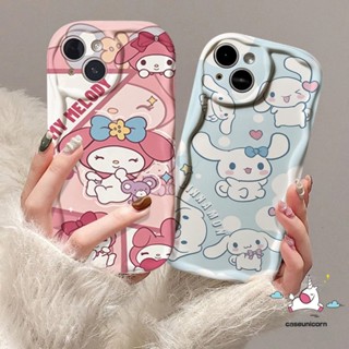 เคสโทรศัพท์มือถือ ขอบโค้ง ลายการ์ตูน Melody Cinnamorol 3D สําหรับ Vivo Y36 Y35 Y17 Y02 Y11 Y20 Y22 Y12s Y12 Y15s Y16 Y21s Y22s Y91 Y91C Y20i Y33s Y21 Y15 Y30 Y20s G Y31 Y51 Y15A Y50 Y12i