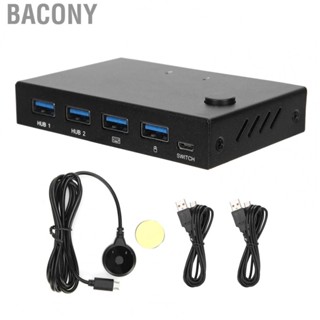 Bacony KVM Switch Video Adapter Plug And Play For Monitoring Hosts For