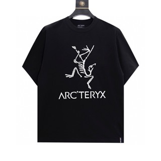 Arcryx เสื้อยืดลําลอง แขนสั้น คอกลม พิมพ์ลายโลโก้ แฟชั่นฤดูร้อน สําหรับเล่นกีฬากลางแจ้ง