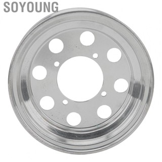 Soyoung Front Wheel Hub  Fine Polishing Motorcycle Wheel Rim Reduce Tire Wear Long Service Life Aluminum Alloy  for Monkey Z50 10in Wheels