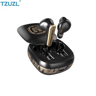 Tzuzl TS-300 TWS หูฟังเกมมิ่งบลูทูธไร้สาย 5.2 ความล่าช้าต่ํา พร้อมไมโครโฟน และหูฟังสเตอริโอ ENC HiFi สําหรับเล่นเกมเพลง