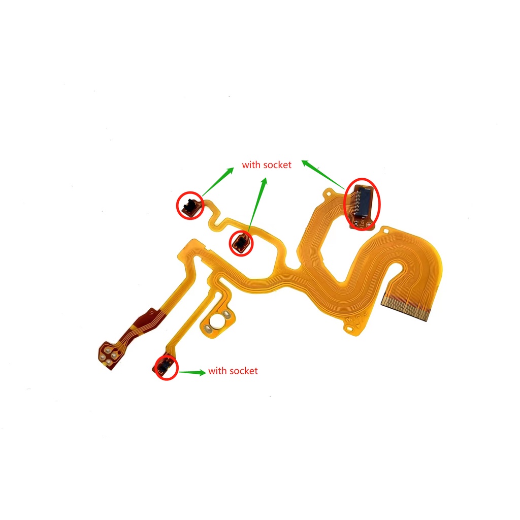 1PCS ใหม่เลนส์กลับหลัก Flex สําหรับ SONY DSC-W730 DSC-W830 W730 W830 กล้องดิจิตอล