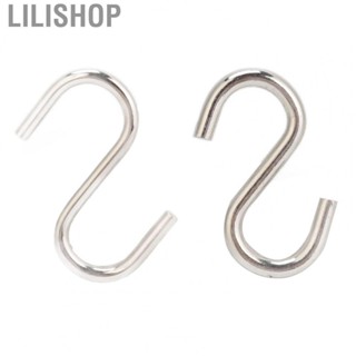 Lilishop S Hooks  10 Pieces High Hardness S Shaped Hooks  for Clothes