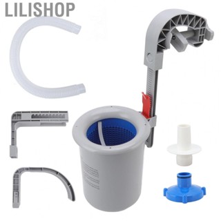 Lilishop (Gray) Above Ground Pool Skimmer Wall Mount Pool Skimmer System