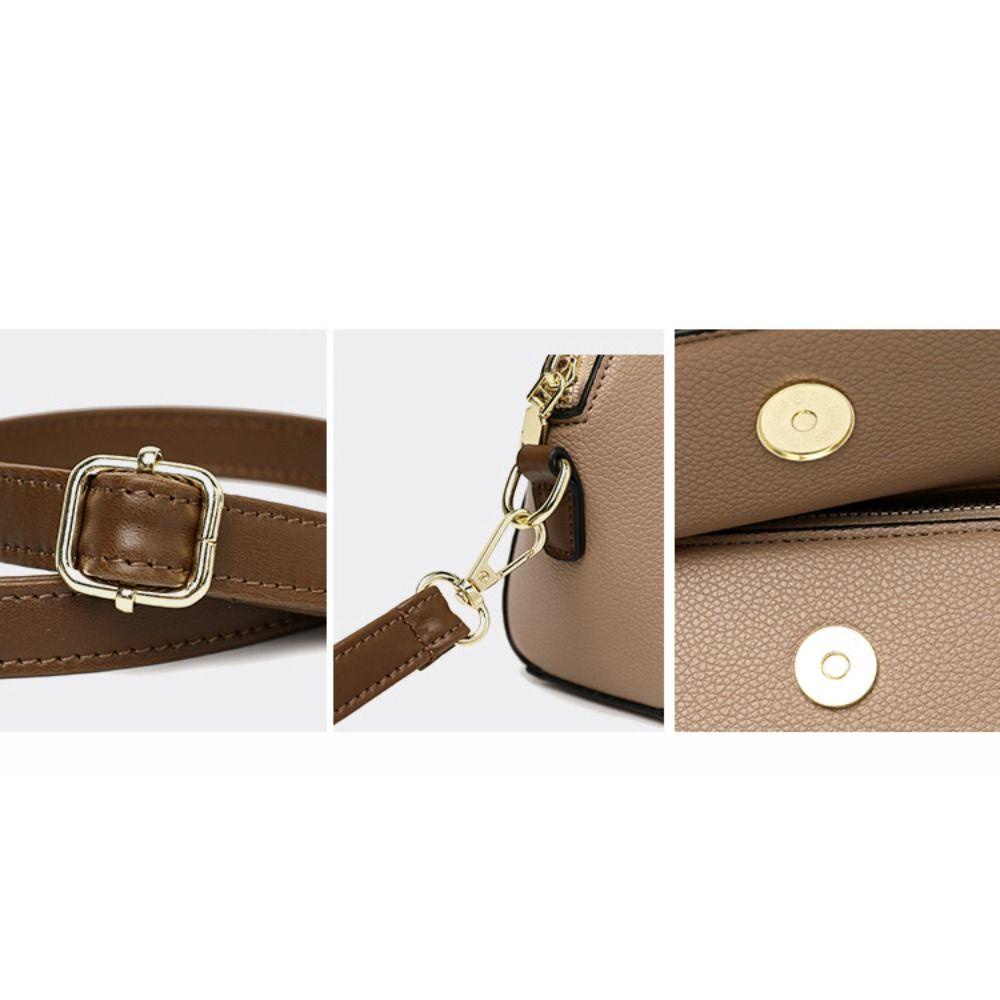 WIFLYZO กระเป๋าถือและสะพายไหล่สไตล์แฟชั่น tote bag หนังหรูหรา - รูปที่ 7