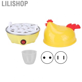 Lilishop Electric Egg Cooker  Chicken Shape Quick Egg Cooker with Measuring Cup for Breakfast