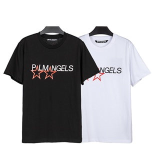 Pa-lm&amp; An-ge-ls 88- เสื้อยืดแขนสั้น สไตล์สตรีท แฟชั่นล่าสุด สําหรับทุกเพศ Fgnxge