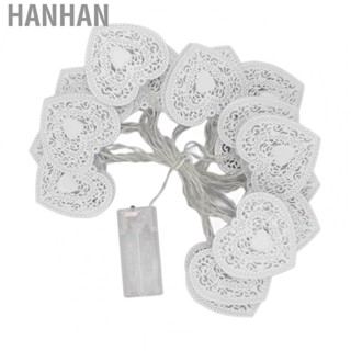 Hanhan Love String Lights Wide Use Iron String Lamp  20 Lamp Beads For