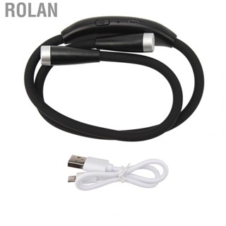 Rolan Neck Reading  Lamp  Bendable Eye Protection 3 Gear Brightness  Reading Light Silicone ABS  for Writing