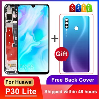 อะไหล่หน้าจอสัมผัส LCD 6.15 นิ้ว สําหรับ Huawei P30 Lite Nova 4E P30 Lite