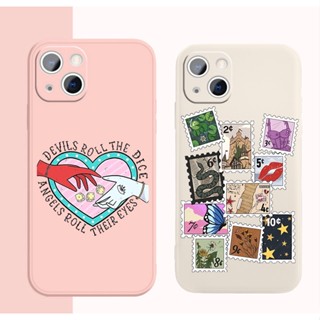 เคสโทรศัพท์มือถือแบบใส ลาย Taylor-Midnights art lovers cruel summer Taylor Album Stamps สําหรับ IPhone14 14PLus 14promax 13 13ProMax 12 12ProMax 11 11Promax XS Max XR