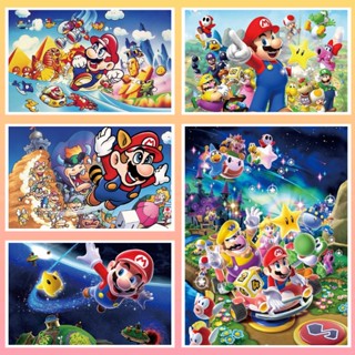 🔥ปริศนา🔥【Mario】Jigsaw Puzzle 300 ชิ้น 500 ชิ้น 1000 ชิ้น Ultra HD Wood Puzzle การจัดส่งที่รวดเร็ว ปริศนา Bashwood พรีเมี่ยมพรีเมี่ยมสำหรับผู้ใหญ่ Unclassing ของขวัญวันเกิดปริศนาที่กำหนดเอง ปริศนาอะนิเมะ