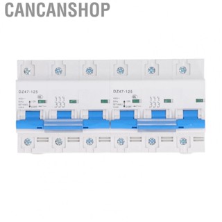 Cancanshop Micro Circuit Breaker  400V Circuit Breaker Leakage Protection Rail Installation  for Skyscrapers