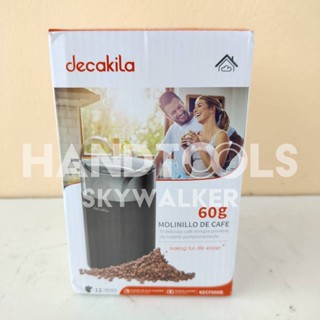 เครื่องบดกาแฟ  KECF006B ความจุ 60g 150W พร้อมใบมีดสแตนเลสบด กาแฟ เครื่องบด เมล็ดกาแฟ บด เครื่องกาแฟ ประกัน1ปี DECAKILA