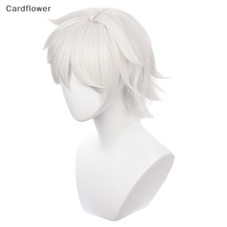 &lt;Cardflower&gt; วิกผมสั้น คอสเพลย์อนิเมะ Jigoku Raku Gabimaru สีเงิน สีขาว ลดราคา