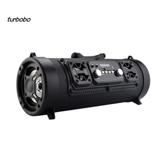 Turbobo ลําโพงสเตอริโอไร้สาย บลูทูธ เบสหนัก แบบพกพา TF AUX