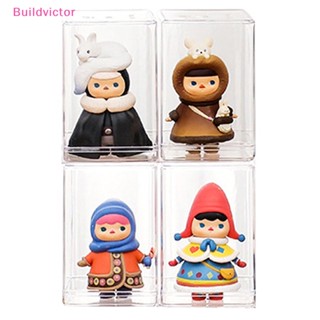 Buildvictor กล่องเก็บโมเดลฟิกเกอร์ ตุ๊กตา PS สําหรับเก็บสะสม