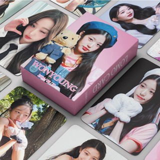 IVE WONYOUNG Card โปสการ์ด LOMO Card 55 ชิ้น/กล่อง