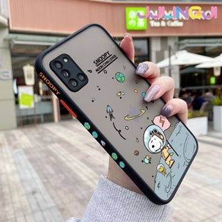 เคสโทรศัพท์ ซิลิโคนนิ่ม ใส กันกระแทก ลายการ์ตูนสนูปปี้อวกาศ สําหรับ Samsung galaxy A31 M31 Prime