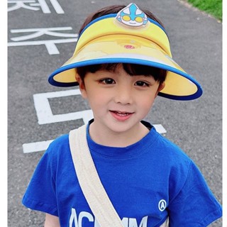 Childrens Sun Hat Summer Sun Hat Boys and Girls Cartoon Ultraman Boys Sun Hat Baby Summer Air Top BHfl