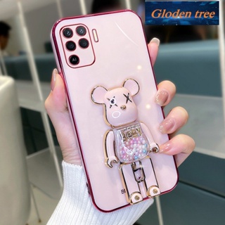 เคสซิลิโคนนิ่ม ลายต้นไม้ Gloden กันกระแทก สําหรับ oppo a94 4G oppo Reno 5F Reno5 F oppo a94